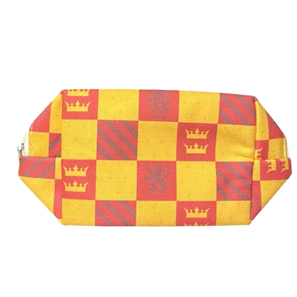 Harry Potter Gryffindor‎ Zipper Pouch Red Yellow Crest